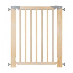 Valla de madera para seguridad niños 70-75cm Oleane