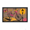 Felpudo de caucho/poliamida formato Bike 40x68cm