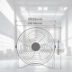 Ventilador de suelo industrial oscilante 51cm 140W