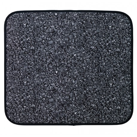 Tapete escurridor de microfibras para cocina 41x46cm