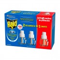 Recambio líquido de aparatos eléctricos antimosquitos 3uds. Raid