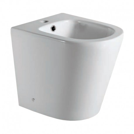 Bidet a suelo adosado a pared Verde Becrisa