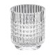 Vaso de cristal transparente 8,4x9,8cm Precious