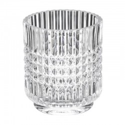 Vaso de cristal transparente 8,4x9,8cm Precious