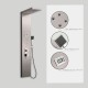Columna de hidromasaje de acero inoxidable S-9127
