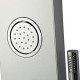 Columna de hidromasaje de aluminio plata A-85