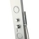 Columna de hidromasaje de aluminio plata A-85
