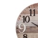 Reloj decorativo de pared de madera 38cm