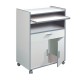 Mueble para microondas con 1 cajón y 2 puertas