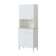 Buffet de cocina blanco con 4 puertas y 1 cajón Kira