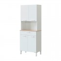 Buffet de cocina blanco con 4 puertas y 1 cajón Kira