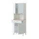 Buffet de cocina blanco con 4 puertas y 1 cajón Kira