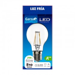 Bombilla estándar LED E27 7W 810lm 5000K 360º Garza