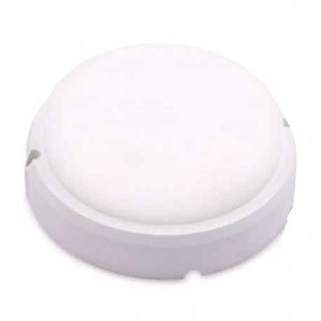 Aplique led 15w redondo blanco