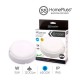 Aplique led 15w redondo blanco