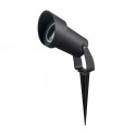 Foco espigado negro GU10 7W Clavos