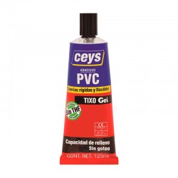 Pegamento PVC flexible tixotrópico tubo 125ml