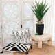 Palmera tropical artificial con maceta 73cm