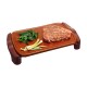 Plancha de asar eléctrica de terracota 1600W GR559 Jata