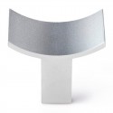 Pomo de mueble de aluminio cromo mate 40mm
