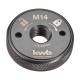 Tuerca de fijación rápida M14 115-125mm para amoladora KWB