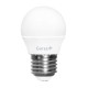 Bombilla esférica LED E27 7W 8100lm 4000K Pack 2+1