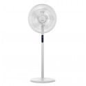Ventilador de pie blanco 45W 44cm
