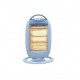 Calefactor de infrarrojos giratorio oscilante blanco 1200W
