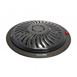 Brasero eléctrico halógeno de acero inoxidable 900W Nova