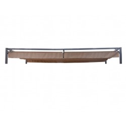 Toldo de repuesto topo para pérgola corredera 4x3
