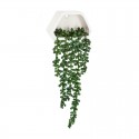 Planta artificial decorativa colgante de pared