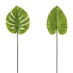 Varilla de hoja philo monstera de poliéster/plástico/hierro 95cm