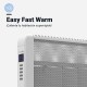 Radiador de mica con wifi blanco 2000W Formosa