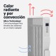 Radiador de mica con wifi blanco 2000W Formosa