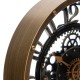 Reloj de pared con péndulo mecánico de plástico ABS/polipropileno/cristal 1xAA/LR6 27x5cm