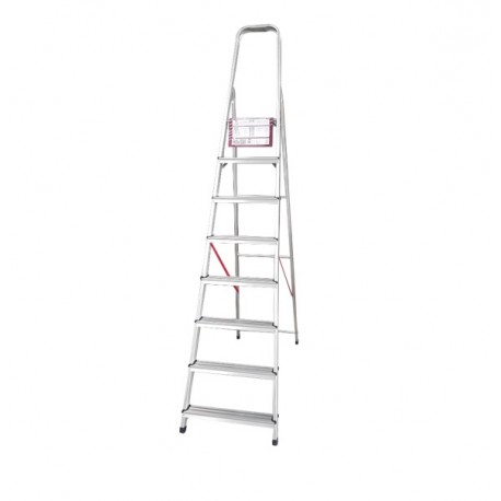 Escalera de aluminio 8 peldaños