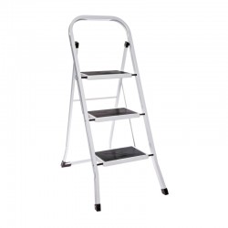 Taburete de acero 3 peldaños Slim