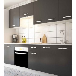 Cocina en kit Meka gris paris 240cm