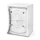 Funda para lavadora impermeable frontal de cierre con velcro 60x60x84cm Rayen
