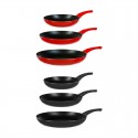 Set de 3 sartenes de aluminio 20-24-28cm