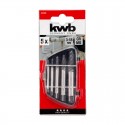 Juego de 5 sacatornillos de acero cromo vanadio 3-18mm KWB