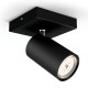 Foco de metal negro GU10 5,5W Kosipo Philips