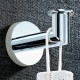 Percha de baño cromo brillo 6x6x8cm B-Funny