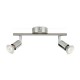 Regleta de 2 focos cromo GU10 50W Limbali Philips