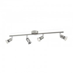 Regleta de 4 focos cromo GU10 50W Limbali Philips