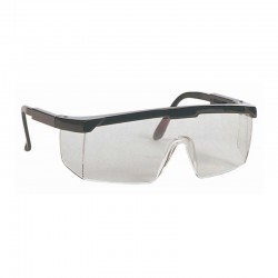 Gafas de protección rígidas con lentes transparentes