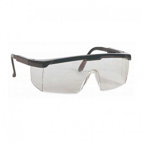 Gafas de protección rígidas con lentes transparentes