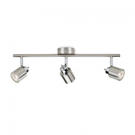 Regleta de 3 focos cromo GU10 35W Meranti Philips