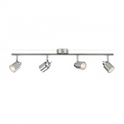 Regleta de 4 focos cromo GU10 35W Meranti Philips