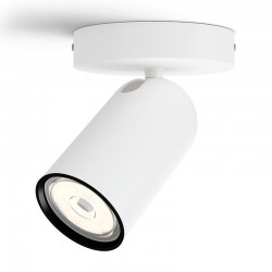 Foco de metal blanco GU10 5,5W Pongee Philips